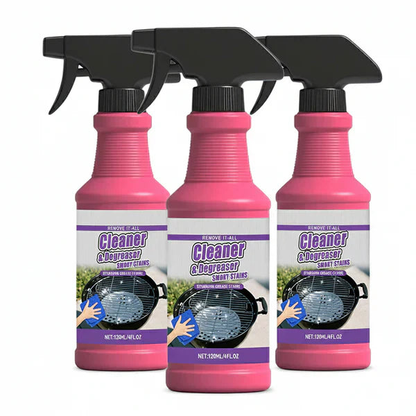 🌞 Summer Hot Sale-60% Off!!🌿Fast-Acting Heavy-Duty Grill Degreaser Spray-EV