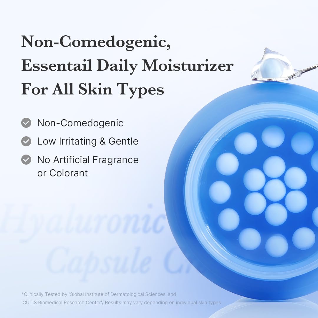 🏆 Medicube Capsule Cream - Double Hydration💦 & Anti-Aging Gel Moisturizer for All Skin Types ⏳| Hyaluronic Acid(PDRN, HA, Vit C, TXA)-LP