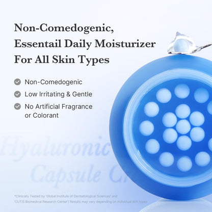 🏆 Medicube Capsule Cream - Double Hydration💦 & Anti-Aging Gel Moisturizer for All Skin Types ⏳| Hyaluronic Acid(PDRN, HA, Vit C, TXA)-LP