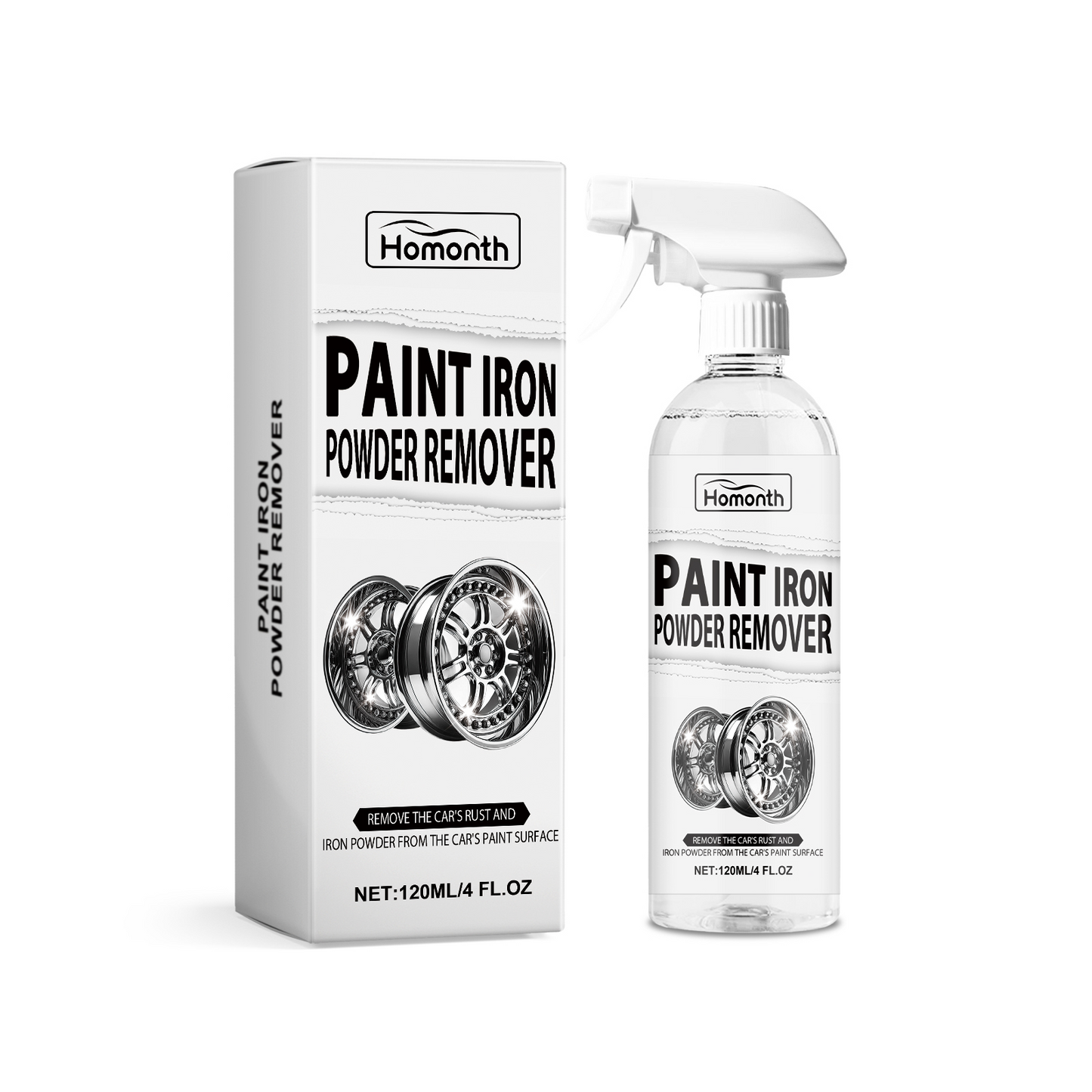 Professional Rust Remover Spray – Instantly Remove Rust & Restore Metal Like New-EV