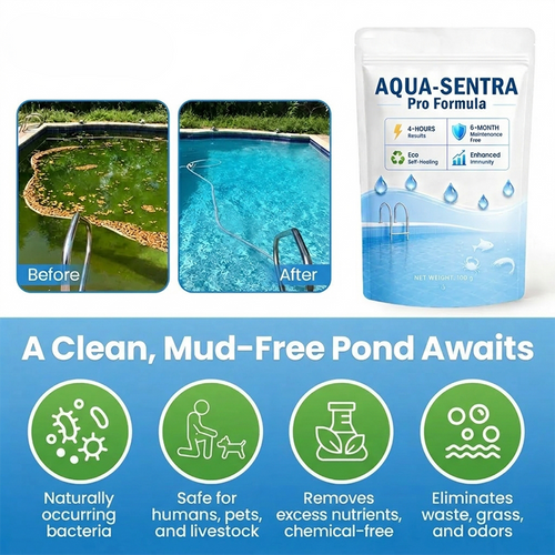 🔥Premium Natural Water Treatment 💧A Safe & Effective Solution for Pools, Ponds & Water Features-EQ