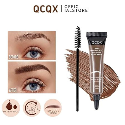 🌟🌟Three Dimensional Eyebrow Dye Cream, Brow Tint Waterproof and Sweatproof, Volumizing Long Lasting Eyebrow-EV
