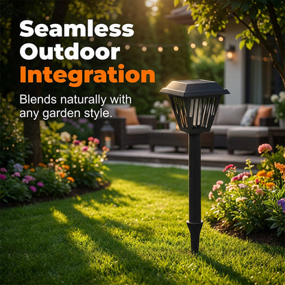 🦟❌Solar-Powered Mosquito Killer Lamp☀️Auto Charges During the Day 💧Durable & Waterproof-EQ