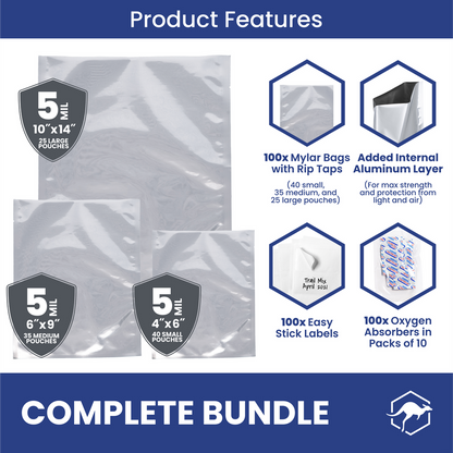 🏆2026 Hot Picks-💫 55K+ SOLD! 🛍️ Reusable Aluminum Foil Storage Bags – Durable, Leakproof & Reusable for Everyday Use 🌿-EV