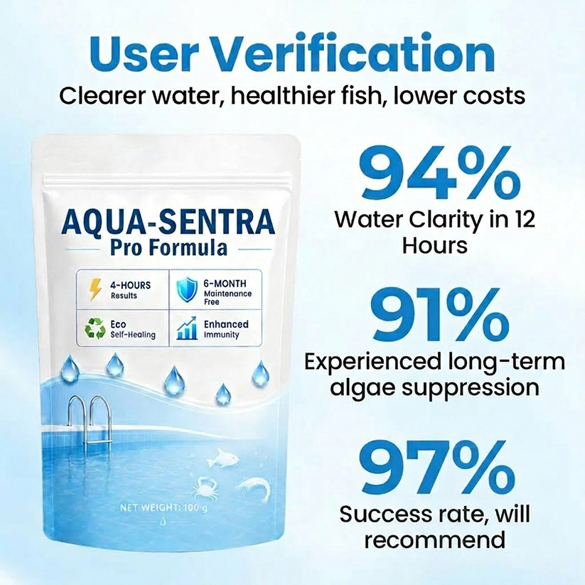 🔥Premium Natural Water Treatment 💧A Safe & Effective Solution for Pools, Ponds & Water Features-EQ