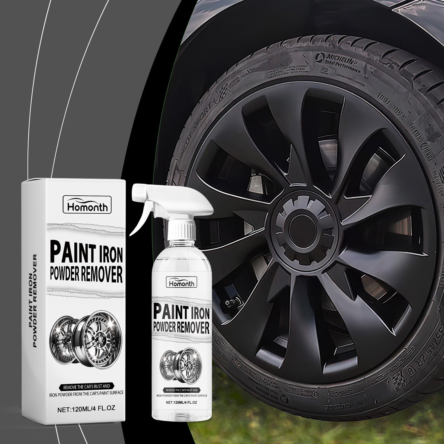 Professional Rust Remover Spray – Instantly Remove Rust & Restore Metal Like New-EV
