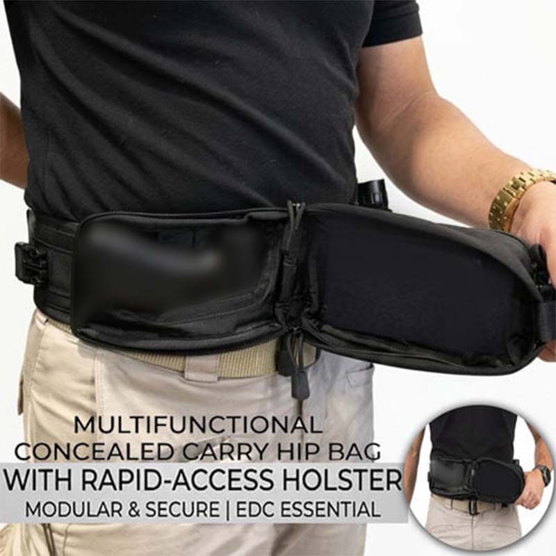 ⚡Hot Sales 49% OFF🔥Multifunctional Concealed Carry Hip Bag with Rapid-Access Holster-EV1