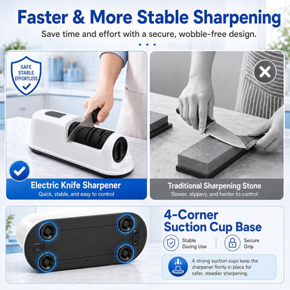 🔥One-Touch Electric Knife Sharpener-EQ