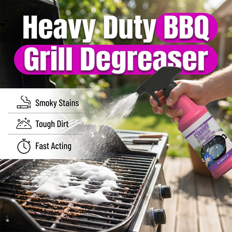 🌞 Summer Hot Sale-60% Off!!🌿Fast-Acting Heavy-Duty Grill Degreaser Spray-EV