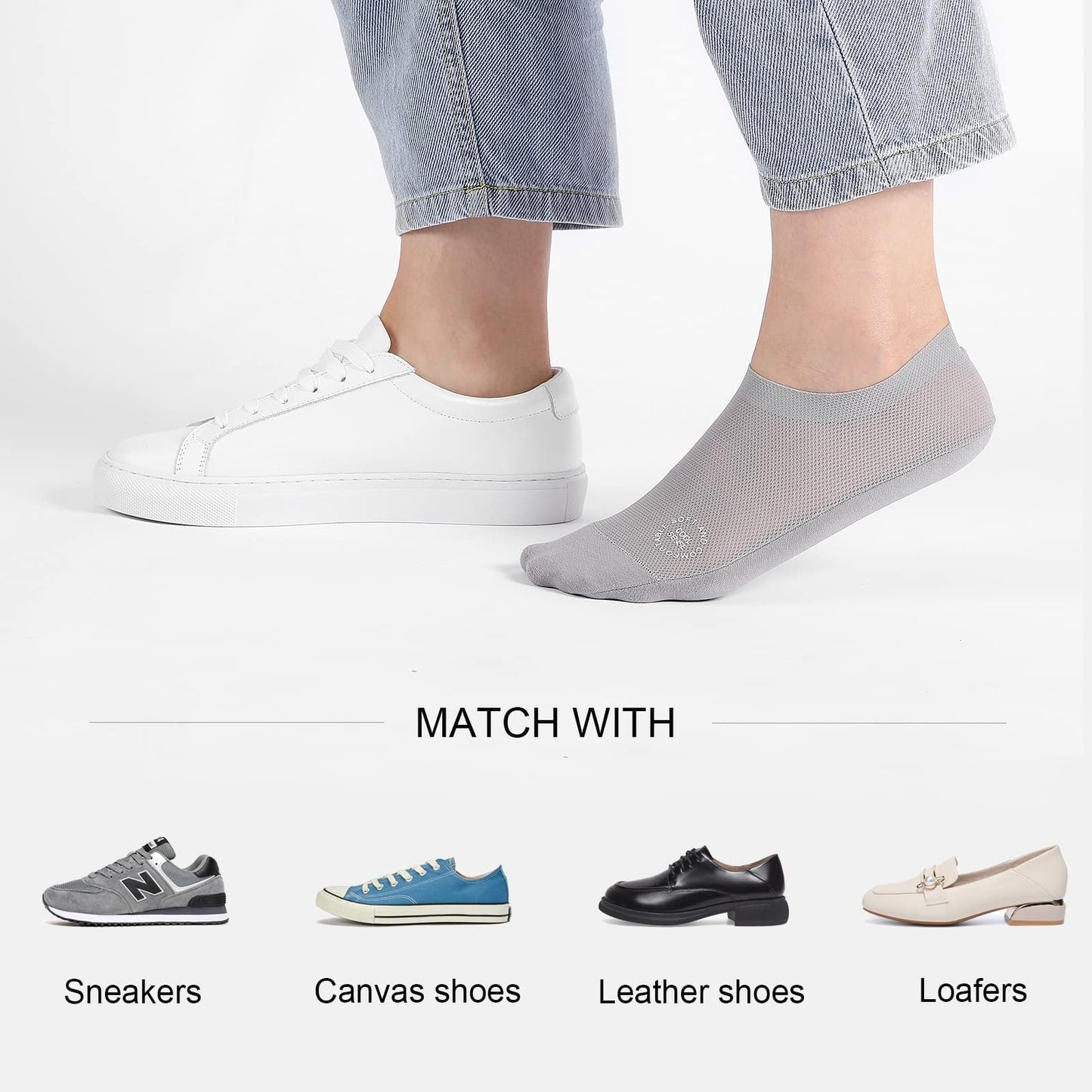 🏆2026 Hot Picks-ailbreak the Heel: The Only Invisible No-Show Socks That Actually Stay Put-EV