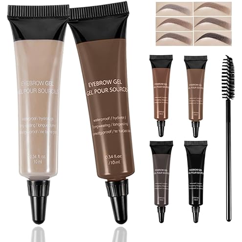 🌟🌟Three Dimensional Eyebrow Dye Cream, Brow Tint Waterproof and Sweatproof, Volumizing Long Lasting Eyebrow-EV