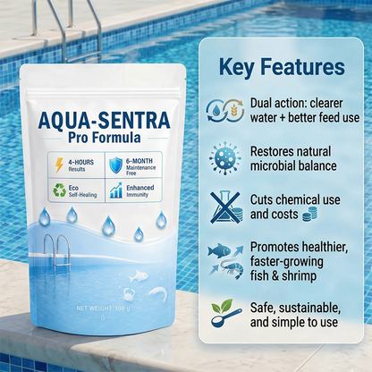 🔥Premium Natural Water Treatment 💧A Safe & Effective Solution for Pools, Ponds & Water Features-EQ