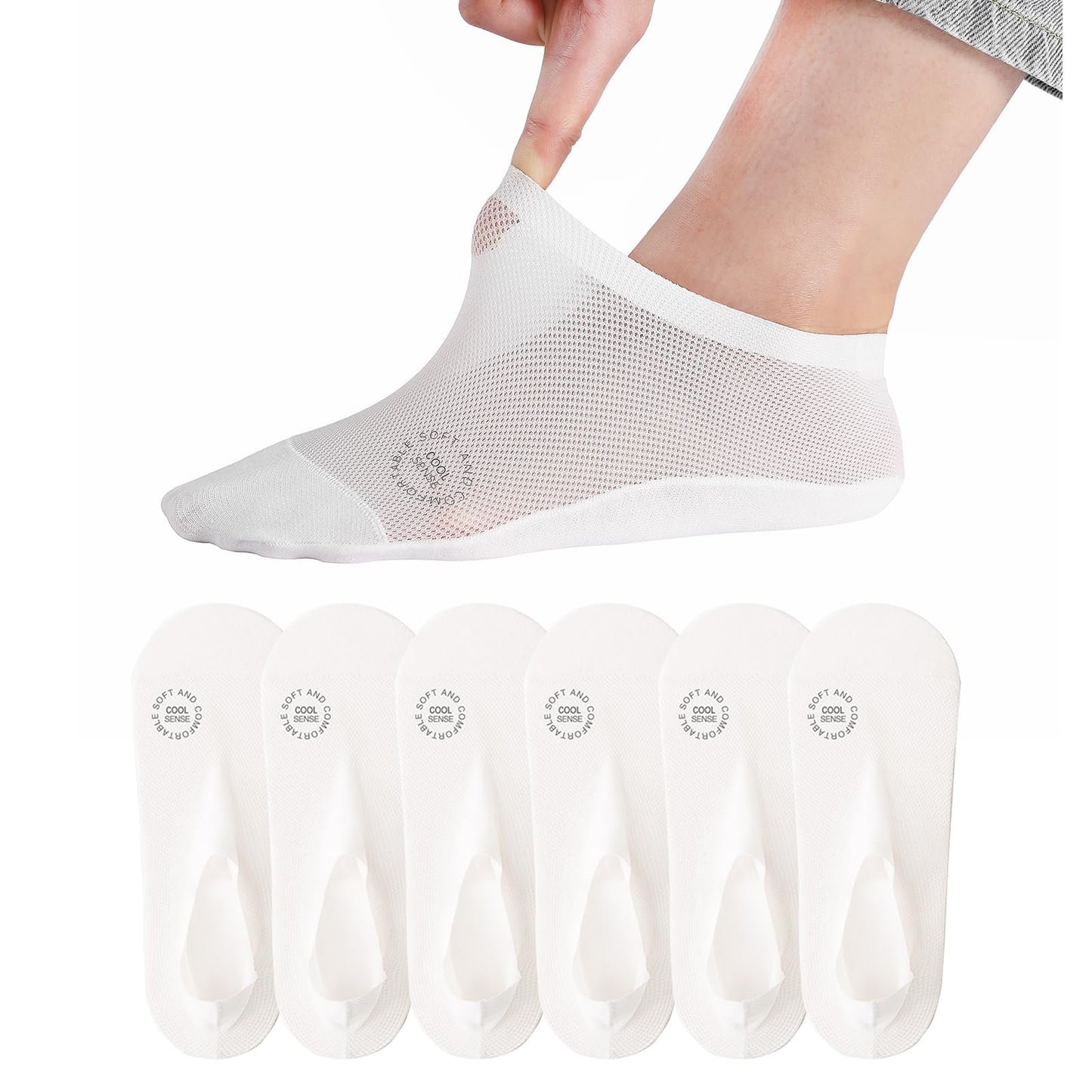 🏆2026 Hot Picks-ailbreak the Heel: The Only Invisible No-Show Socks That Actually Stay Put-EV