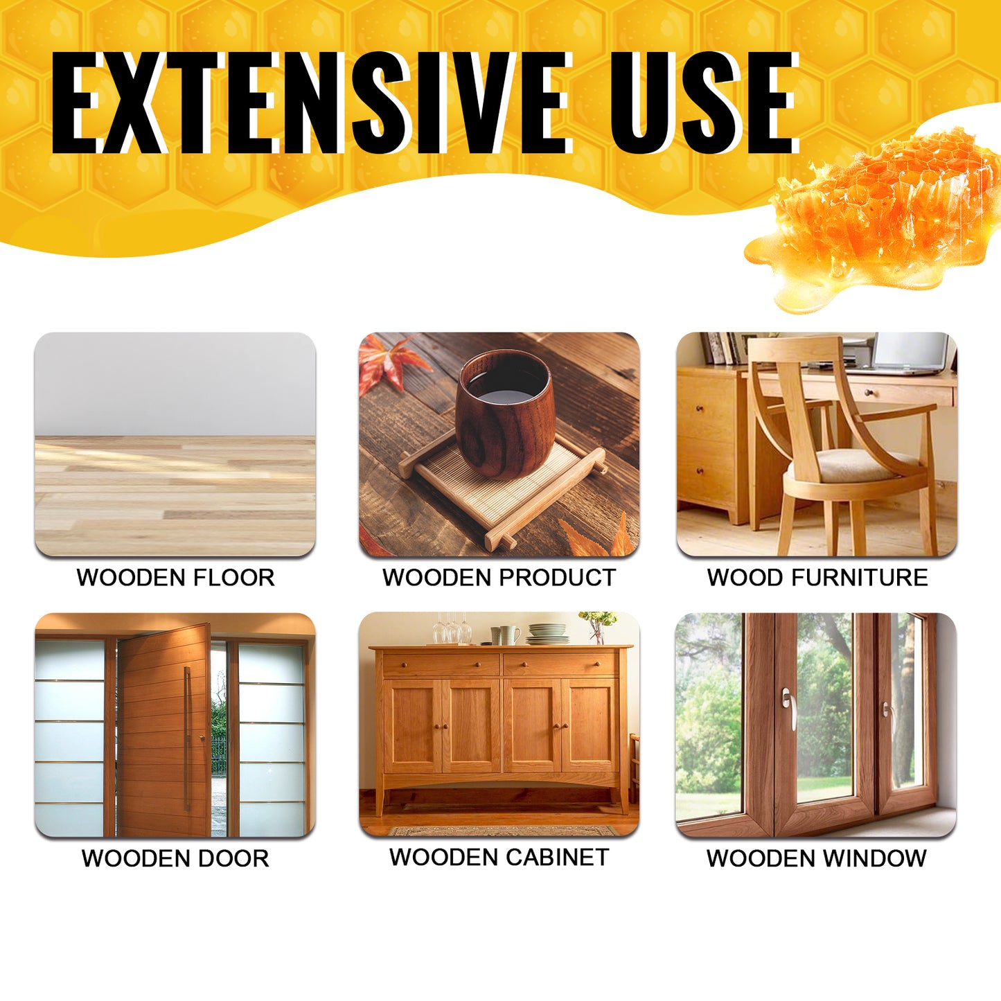 🔥🔥Hot Sale 49% OFF!!🐝Beeswax Wood Polish and Maintenance Liquid |💫Restore Shine & Protect Wooden Furniture-FO