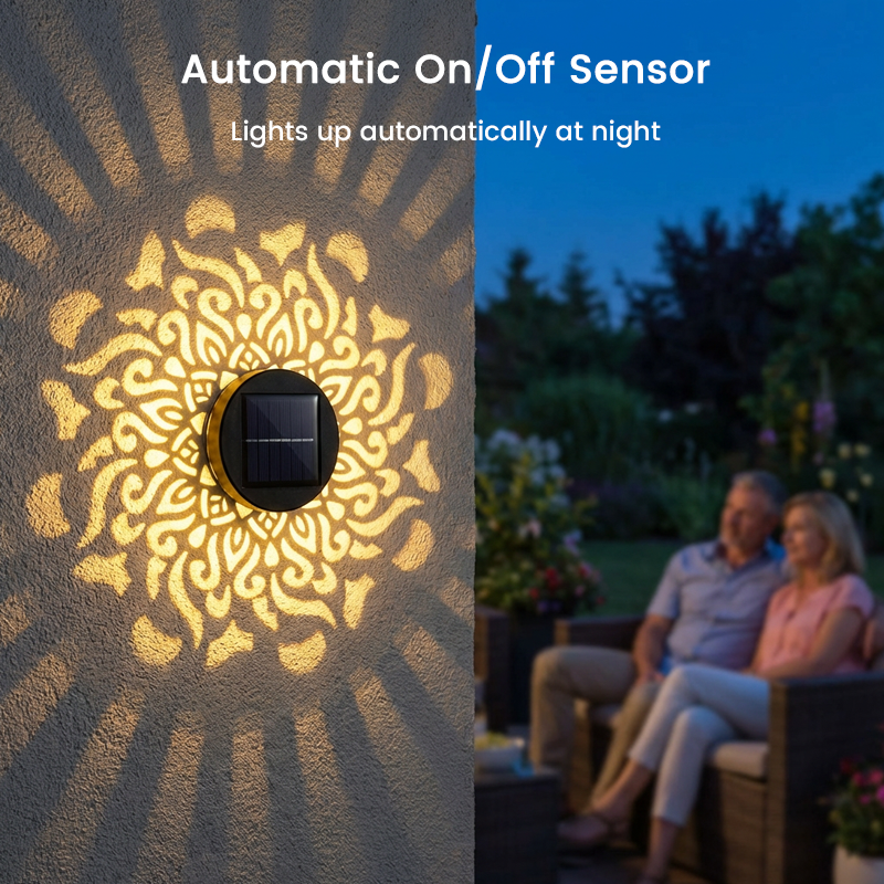🌟 Make Your Garden Shine After Sunset ✨  Wireless Solar Garden Lights – Instantly Create a Warm & Beautiful Outdoor Atmosphere-&F