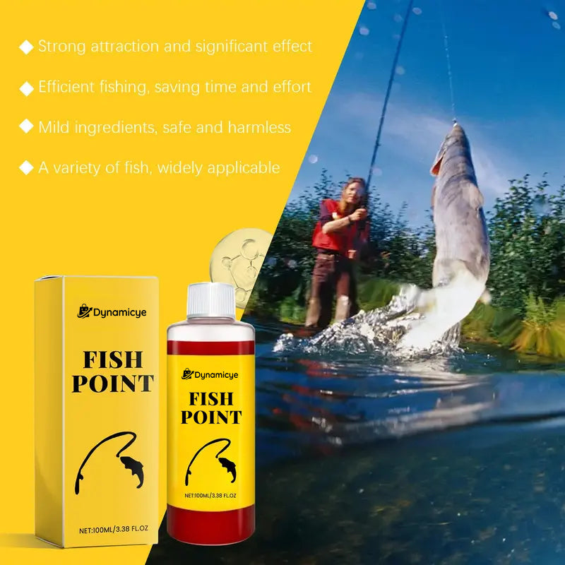 Concentrated Fish Attractant Liquid – Fast-Acting Red Worm Bait Additive for Freshwater Fishing, Enhances Scent & Improves Bite Response -EV