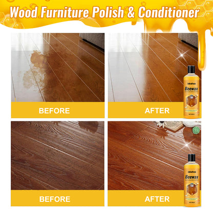 🔥🔥Hot Sale 49% OFF!!🐝Beeswax Wood Polish and Maintenance Liquid |💫Restore Shine & Protect Wooden Furniture-FO
