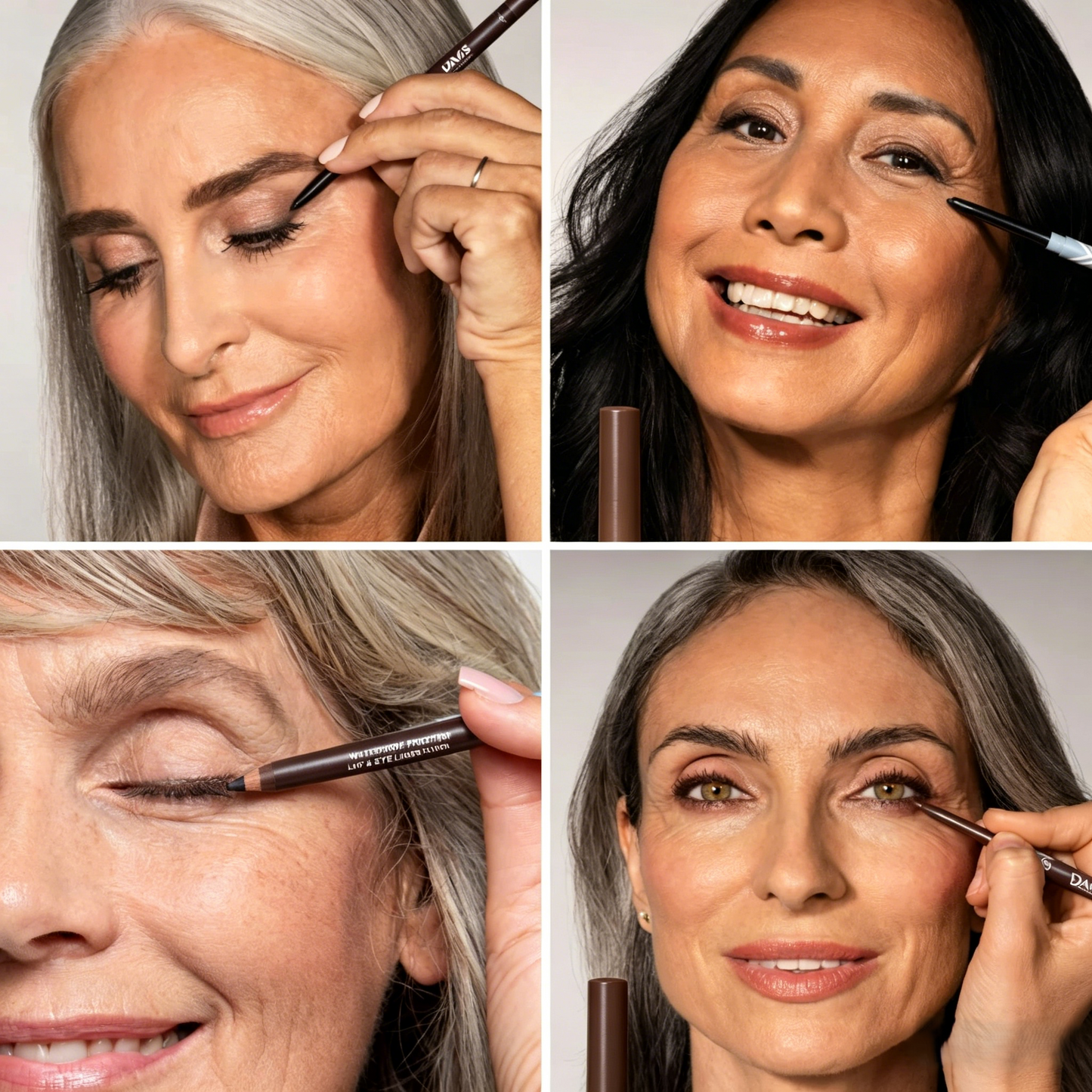 10 Color Waterproof Gel Eyeliner Set – Smudge-Proof Long Lasting Eye Makeup-EV