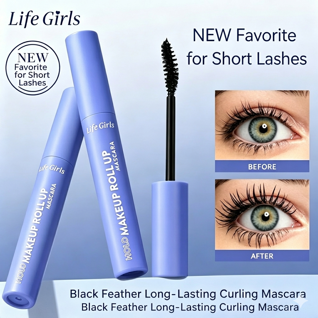 ✨ Anti-Gravity Waterproof Mascara | 24H Long-Lasting Curl & Clump-Free Lash Lift-LP