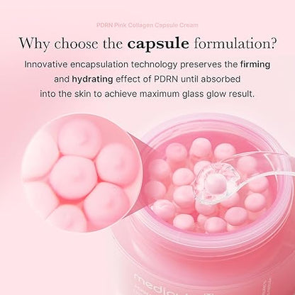 🏆 Medicube Capsule Cream - Double Hydration💦 & Anti-Aging Gel Moisturizer for All Skin Types ⏳| Hyaluronic Acid(PDRN, HA, Vit C, TXA)-LP