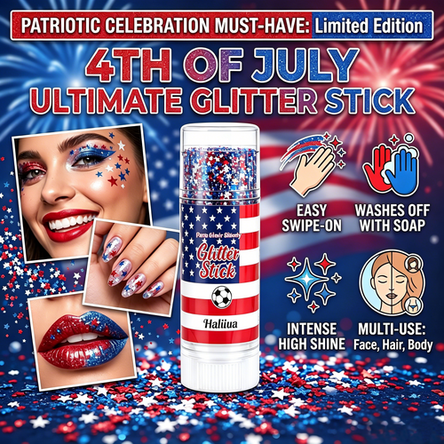 Be the Spark at the Party! ✨ The Ultimate 4th of July Glitter Stick.🎇-BP