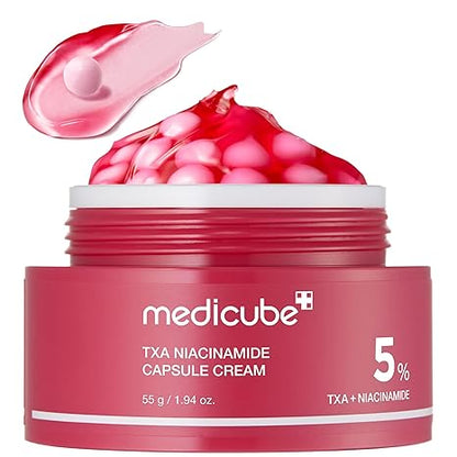 🏆 Medicube Capsule Cream - Double Hydration💦 & Anti-Aging Gel Moisturizer for All Skin Types ⏳| Hyaluronic Acid(PDRN, HA, Vit C, TXA)-LP