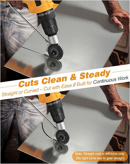 🔥Upgrade Your Drill in Seconds – High-Efficiency Metal Shears for Faster, Cleaner Cuts💎 -BP