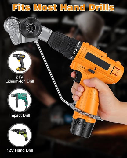 🔥Upgrade Your Drill in Seconds – High-Efficiency Metal Shears for Faster, Cleaner Cuts💎 -BP