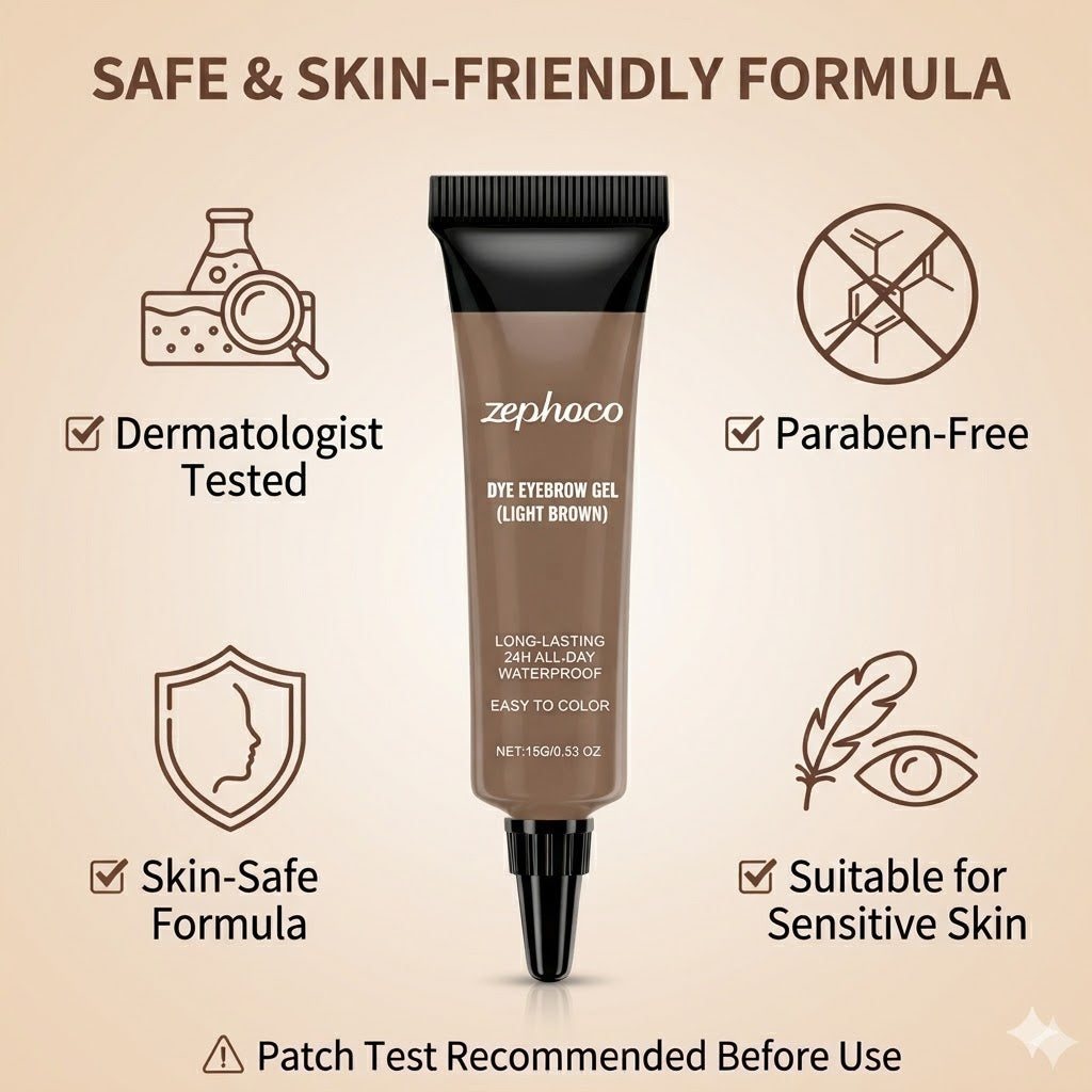 💜Peel-Off Brow Gel ✨Waterproof • Smudge-Proof • Long-Lasting • Effortlessly Beautiful Brows-EQ
