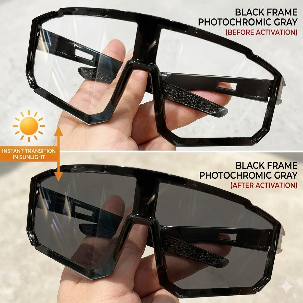 🕶️Photochromic Goggles | UV Protection for Day & Night Riding-FO