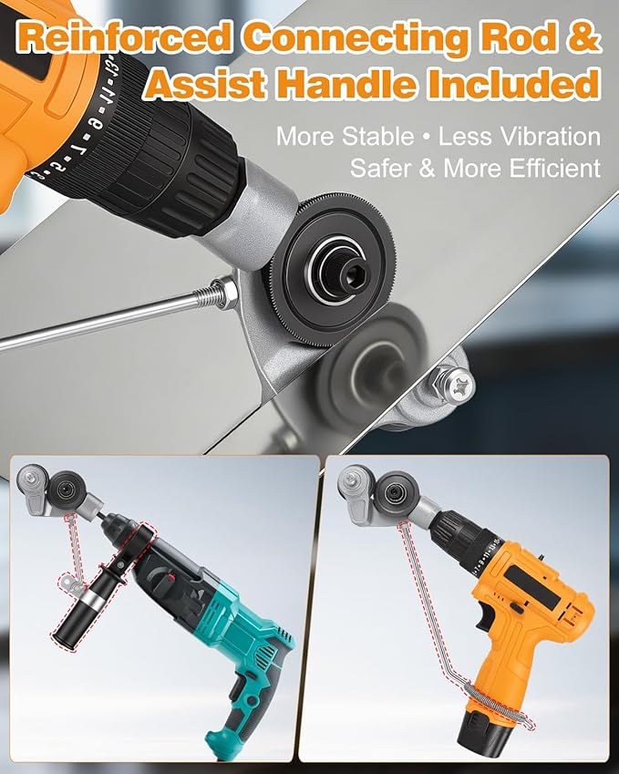 🔥Upgrade Your Drill in Seconds – High-Efficiency Metal Shears for Faster, Cleaner Cuts💎 -BP