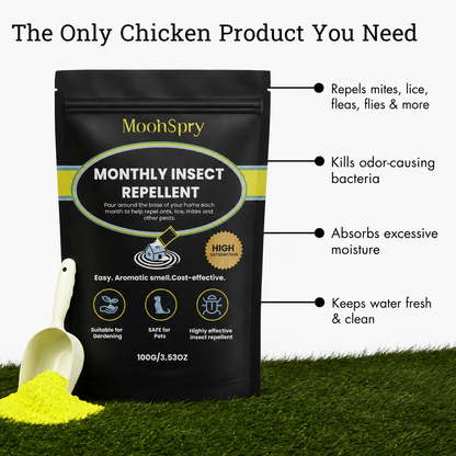 🌱Multi-Purpose Pet Friendly Pest Control & Deodorizer for Home, Garden, Yard & Chicken Coop Protect Homes And Other Buildings Protect Yards From Ticks💚-BP