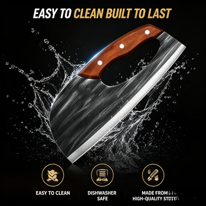 🔥The Ridgeback Forged Cleaver：The Ergonomic Knife Built for Real Cooking-EV