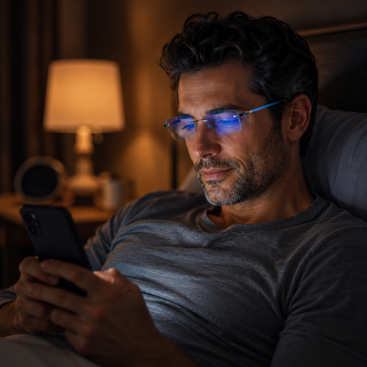 🔥Advanced Frameless Anti-Blue Light Glasses👓 | Auto-Focus Tech, Radiation Shield & UV Protection to Relieve Eye Strain-EQ