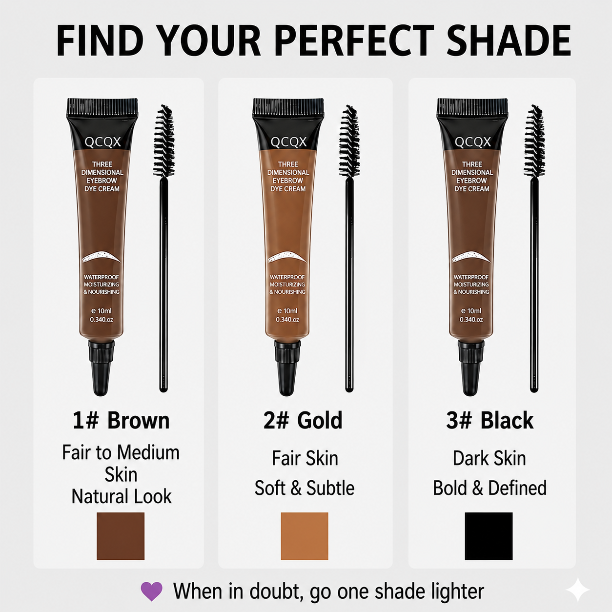 🌟🌟Three Dimensional Eyebrow Dye Cream, Brow Tint Waterproof and Sweatproof, Volumizing Long Lasting Eyebrow-EV