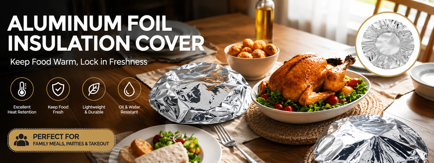 Reusable Stretch Aluminum Food Cover