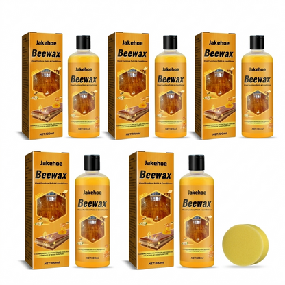 🔥🔥Hot Sale 49% OFF!!🐝Beeswax Wood Polish and Maintenance Liquid |💫Restore Shine & Protect Wooden Furniture-FO