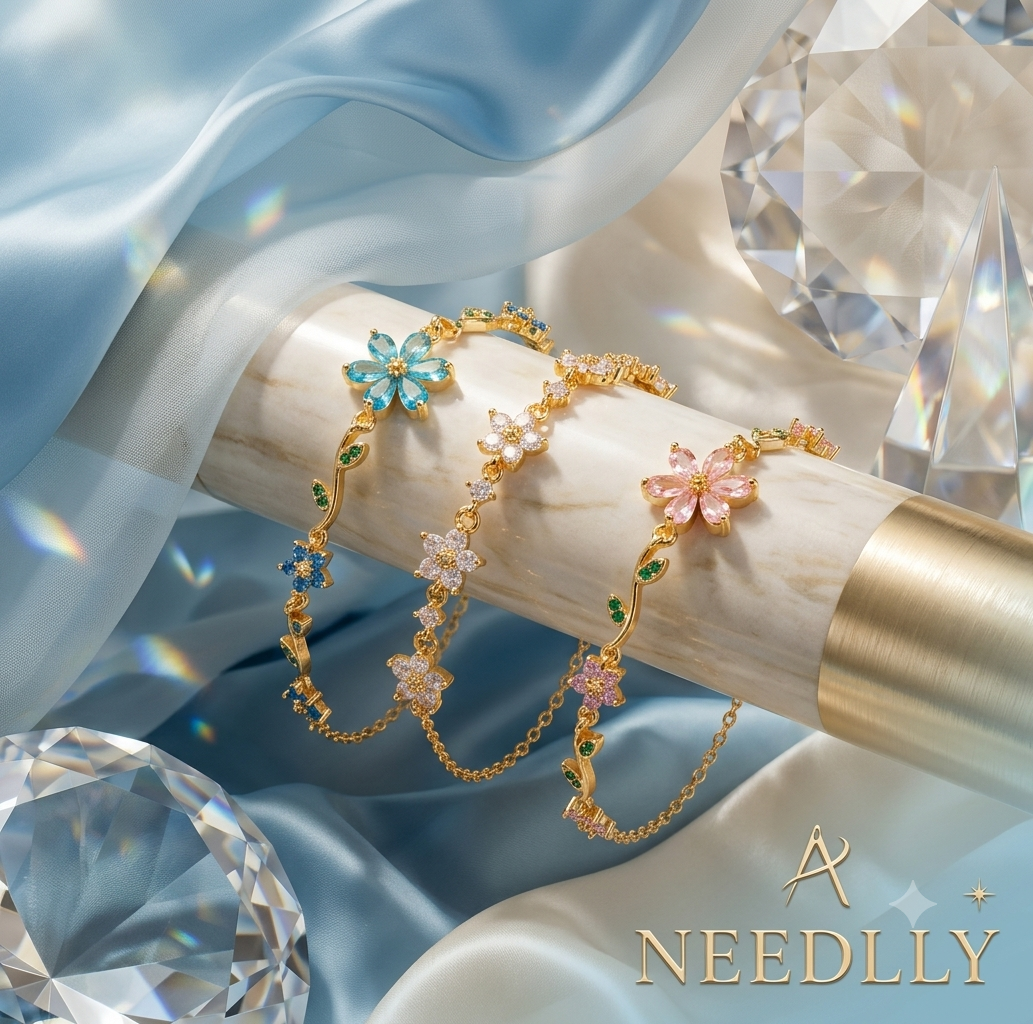 🌸Bloom Forever Floral Bracelet – Where Nature's Beauty Meets Timeless Elegance-LP