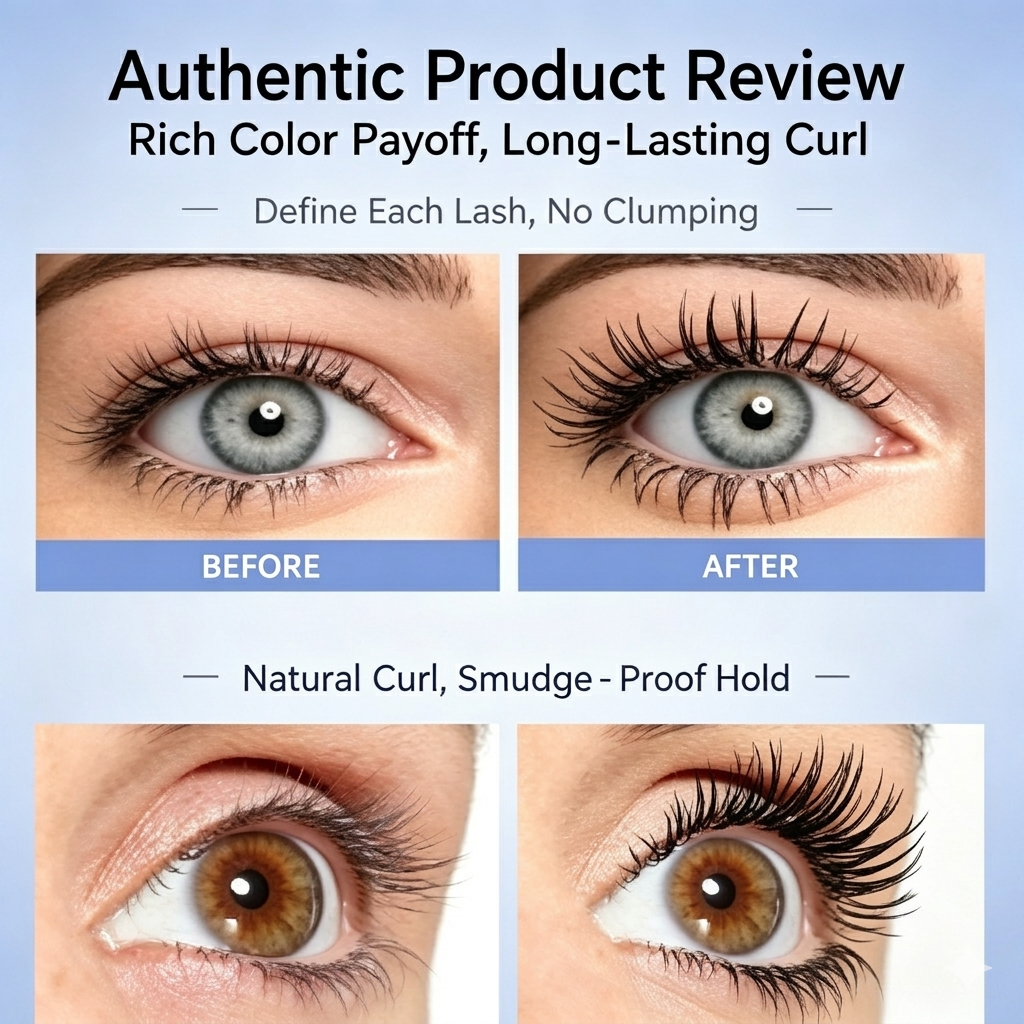 ✨ Anti-Gravity Waterproof Mascara | 24H Long-Lasting Curl & Clump-Free Lash Lift-LP