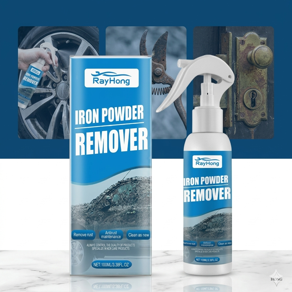 🔥🔥Hot Sale 66% OFF!!⚡Instant Rust Remover Spray – Fast, No-Scrub Formula for Cars & Tools🎁-LP