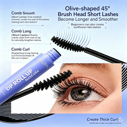 ✨ Anti-Gravity Waterproof Mascara | 24H Long-Lasting Curl & Clump-Free Lash Lift-LP