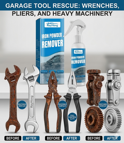 🔥🔥Hot Sale 66% OFF!!⚡Instant Rust Remover Spray – Fast, No-Scrub Formula for Cars & Tools🎁-LP