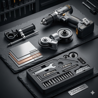 🔥Upgrade Your Drill in Seconds – High-Efficiency Metal Shears for Faster, Cleaner Cuts💎 -BP