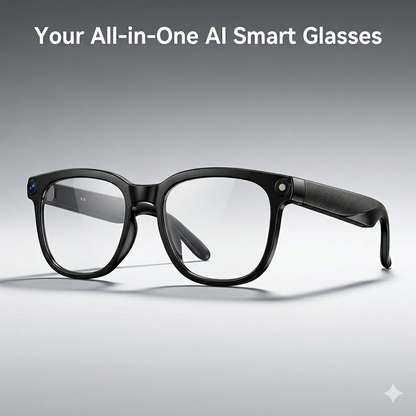 ✈️Wayfarer Smart Vision:  👓Where Iconic Style Meets Next-Gen AI Technology🔥-BP