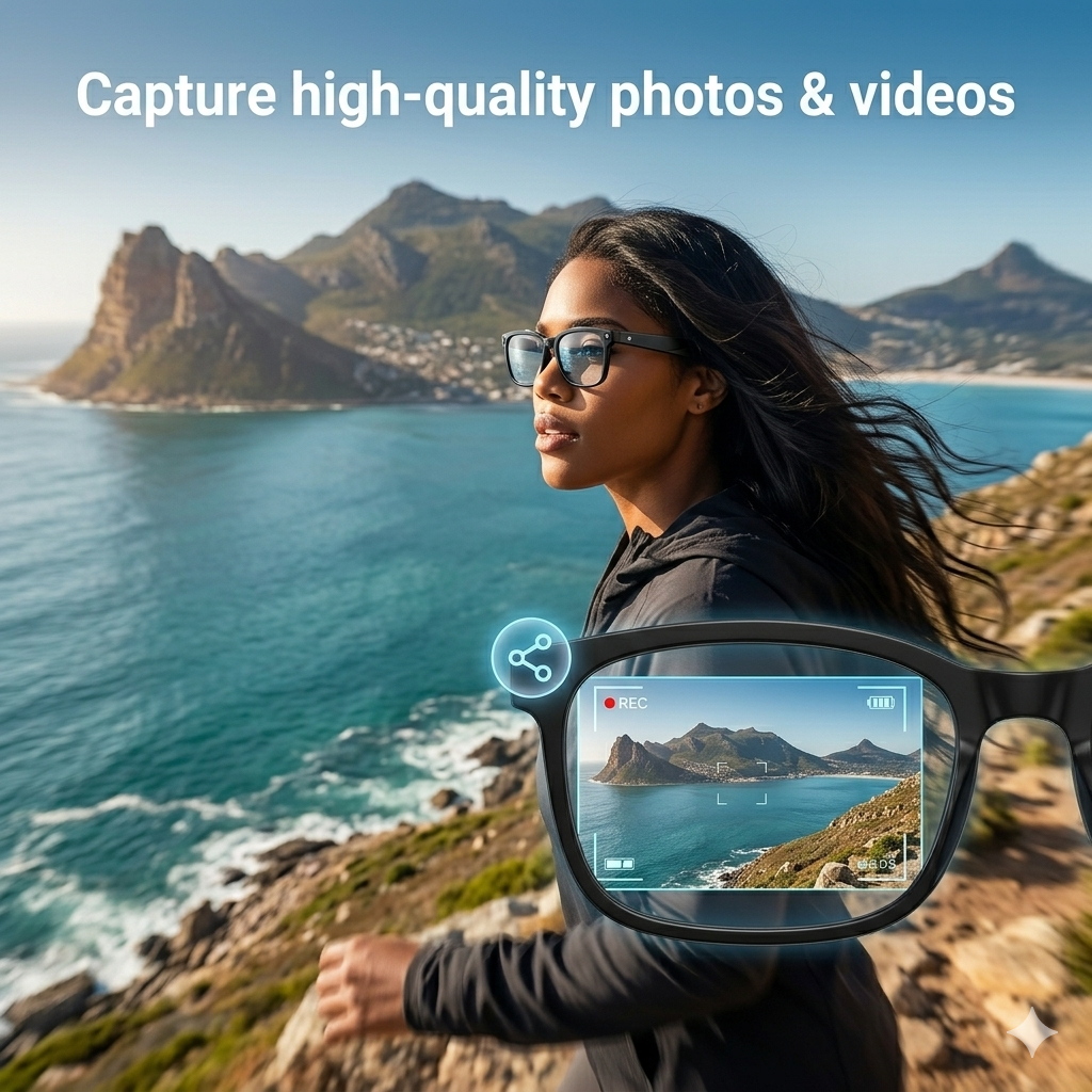 ✈️Wayfarer Smart Vision:  👓Where Iconic Style Meets Next-Gen AI Technology🔥-BP