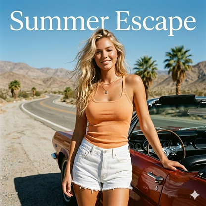 🔥Women's Summer Sexy Slim Fit Ribbed Tank Top with Built-in Bra, ✨U-Neck Sleeveless Casual Crop Top for Hot Girl Aesthetic⏳-LP