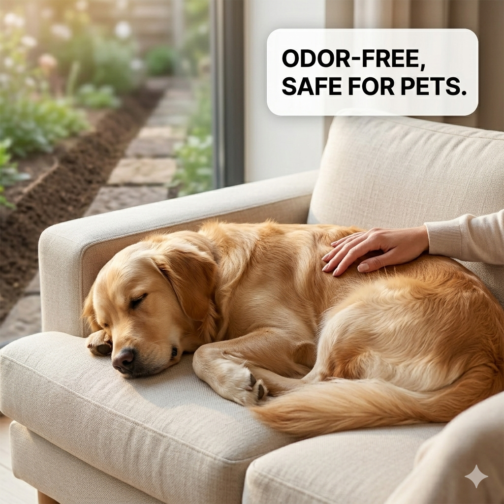 🌱Multi-Purpose Pet Friendly Pest Control & Deodorizer for Home, Garden, Yard & Chicken Coop Protect Homes And Other Buildings Protect Yards From Ticks💚-BP