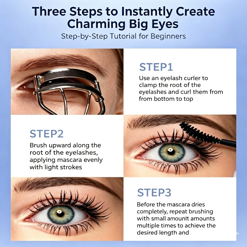 ✨ Anti-Gravity Waterproof Mascara | 24H Long-Lasting Curl & Clump-Free Lash Lift-LP