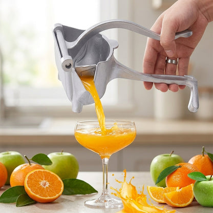 💖🍋Squeeze the Day: Premium Manual Citrus Press for 100% Pure, ☀️🍊Cold-Pressed Morning Juice🛑-BP
