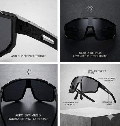 🕶️Photochromic Goggles | UV Protection for Day & Night Riding-FO